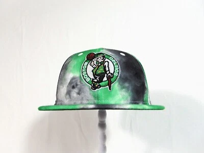 New Era NBA Boston Celtics Tie Die Verde 9FIFTY Juvenil Snapback Sombrero Talla OSFM RARO Foto 1 de 4