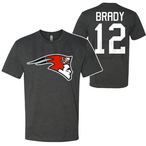 Brady 12 Tampa Bay Buccs Patriots inspired Men Unisex T shirt 2021 Superbowl F&B - Picture 1 of 7