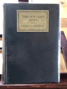 The Sun Also Rises ERNEST HEMINGWAY rare Scribner’s 1927 HC, Good+ - Imagen 1 de 9