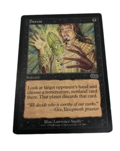 Magic The Gathering Duress Sorcery Urza’s Saga Common - Picture 1 of 15