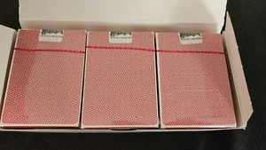 Vtg Classic Paulson Playing Cards - Red - Set of 12 Decks - New - Each Sealed - Picture 1 of 7