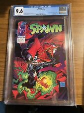 SPAWN FIRST APPEARANCE HIGH GRADE IMAGE CENTERFOLD MAY 1992 #1 COMIC BOOK NM 9.6