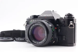 【Top MINT w/Strap】Canon AE-1 Program SLR Film Camera NEW FD 50mm f1.4 From JAPAN - Picture 1 of 13