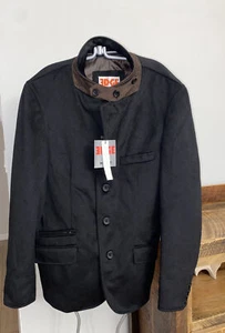 EDGE by WD.NY Men's Slim Fit Shawl Collar Black Blazer Coat Jacket M To L - Picture 1 of 8