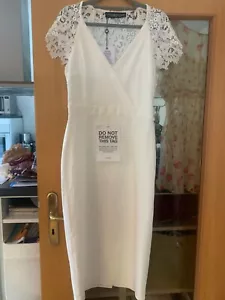 Kleid weiß v. Little Mistress Gr. 38 neu mit Etikett - Brautkleid Standesamt - Bild 1 von 24