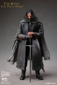 Hell Cat 1/12 Lord Of The Rings Aragorn II Action Figure DYM202403 In Stock NEW - Picture 1 of 8