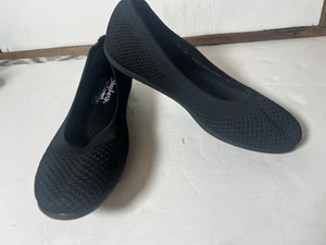 Skechers Cleo Sport-What A Move Damen-Ballerinas flach schwarz Größe 7,5 - Bild 1 von 7