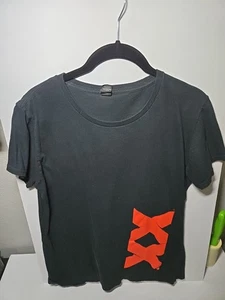 Dos Equis Beer Brand Logo Graphic T-Shirt Damen M schwarz - Bild 1 von 3