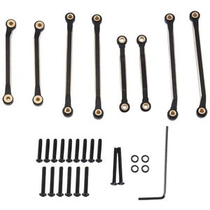 1X(Metal Chassis Linkage High Clearan y juego de conexión de dirección para 1/18 RC 8056 - Imagen 1 de 7