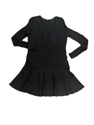 Vestido Vaina Ralph Lauren Etiqueta Negra Mezcla Seda Talla Grande Sábana Mangas Cuello Foto 1 de 4