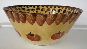 Vtg. Italica ARS ARS hand painted Italy Deep Fruit on Vine 10” Bowl -Excellent! - Picture 1 of 8