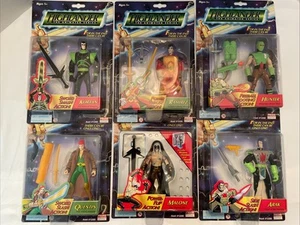 Vintage 1996 Highlander The Animated Series Figures Complete Set of 6 Prime Time - Picture 1 of 15