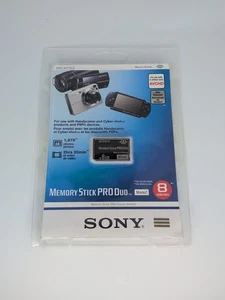 NEW Sony MSMT8G 8GB Mark2 Memory Stick PRO Duo (MS-MT8G/NK) Oem Sealed - Picture 1 of 2