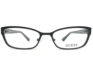 Guess Eyeglasses Frames GU2515 002 Black Rectangular Full Rim 50-16-135 - Picture 1 of 11
