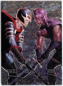 Marvel Masterpieces 2020: Battle Spectra BS-1 Black Knight vs. Swordsman - Picture 1 of 1