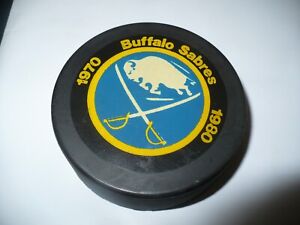 Buffalo Sabres 1970-80 10th Anniversary Souvenir Puck