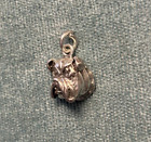 BULLDOG charm UGA Georgia Bull Dog Charm Pendant 925 Sterling Silver .925  Dawgs