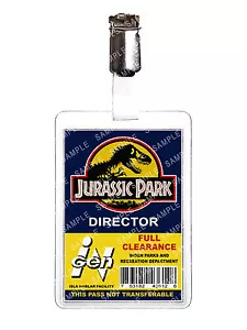 Jurassic Park Director Cosplay Film Prop Fancy Dress Gift Comic Con Halloween - Picture 1 of 1