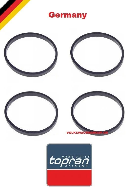 4 шт, AUDI, A3/S3 2012-2020 (1000cc-1500cc) прокладка впускной коллектор 036129717E - Изображение 1 из 1