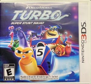 Turbo: Super Stunt Squad (Nintendo 3DS, 2013) -Tested-Same Day Shipping!!!