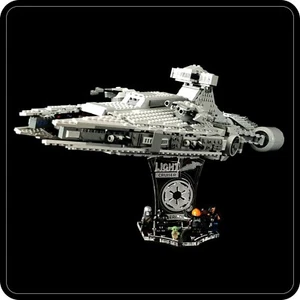 Soporte de exhibición 3D en ángulo + ranuras para Lego 75315 - Imperial Light Cruiser (A1078) - Imagen 1 de 12