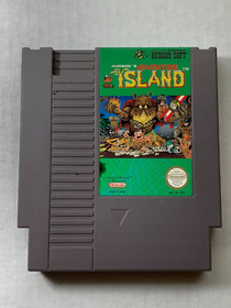 Authentic Adventure Island NES (Nintendo Entertainment System, 1988) TESTED