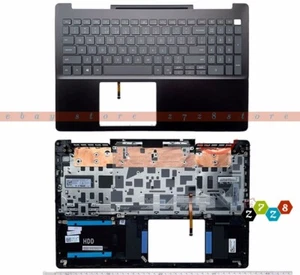 New DELL Vostro 7590 US Backlit Keyboard Bezel Palmrest Upper Cover WNTTJ 621TP - Picture 1 of 1