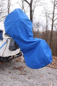 NUEVA CUBIERTA COMPLETA MOTOR FUERABORDA ROYAL BLUE VORTEX 'SUDADERA' 175-225 HP - Imagen 1 de 9