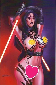 Totally Rad Wars #4 Fernando Rocha Star Wars FULL Virgin Variant Cover   NM - Picture 1 of 2