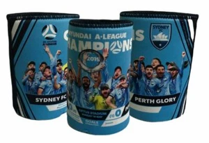 125496 SYDNEY FC 2019 A-LEAGUE CHAMPIONS TEAM IMAGE CAN COOLER STUBBY HOLDER - Bild 1 von 1