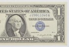 1957-A Silver Certificate $1 Blue Seal - Uncirculated Us Paper Money *0741