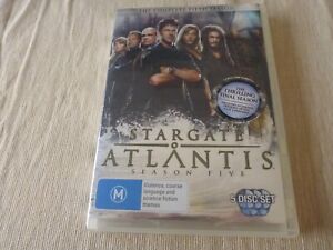 Stargate Atlantis : Season 5 (DVD, 2009, 5-Disc Set) Region 4 Joe Flanigan
