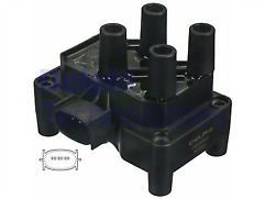 3-pin Ignition Coil for Ford Fusion 2002-2012 & Transit Connect 1.8 2002-2013