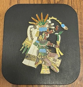 Aztekengott Pattecatl Lord Wurzel Pulque Heilung Fruchtbarkeit 5" Plakette Wandbehang - Bild 1 von 12