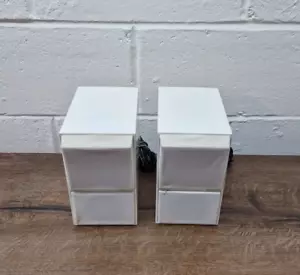 Bang & Olufsen Beovox CX50 Speakers in White - Working but needs attention - Picture 1 of 10