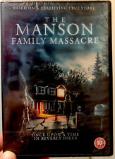 The Manson Family Massacre 2019 True Crime Serial Killers Murder Horror DVD New