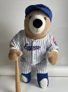 Montreal Expos Pro Bear Plush Baseball 24” Teddy Bear With Bat - Picture 1 of 6