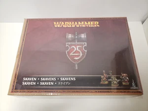 Warhammer Skaven Skavens 25 Aniversario Ejército Caja NUEVO COMO NUEVO SELLADO FUERA DE USO - Imagen 1 de 7