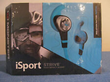 NEW MONSTER STRIVE ISPORT EARBUDS WIRED PARTIAL ISOLATION SPLASH FREE SHIPPING