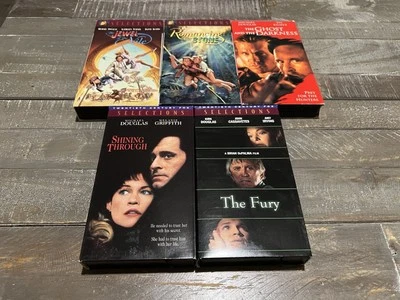 Michael Douglas, Kirk Douglas classic movies VHS The Fury, The Jewel of the Nile Foto 1 de 4