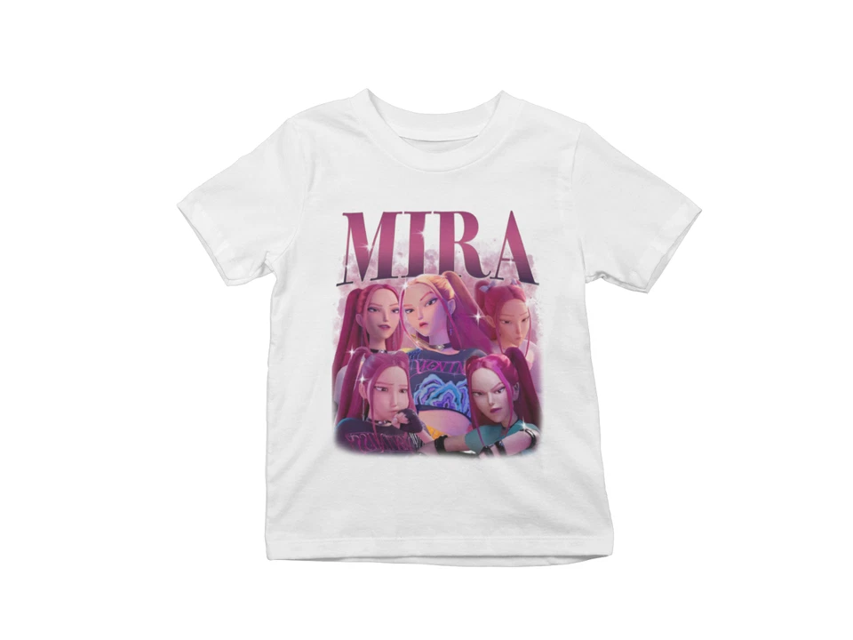 HATTREE Saja Boys Huntrix Kpop Demon Hunters mira Large Kinder T-Shirt 98 - 164