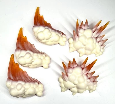 Lote de 5 efectos de explosión G.I. Figura personalizada forraje Joe Classified Marvel Legends Foto 1 de 3