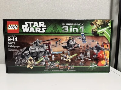 乐高 66473 星球大战超级套装 三合一 组合 75015,75016,75019 已停产密封 — 第 1/4 张图片