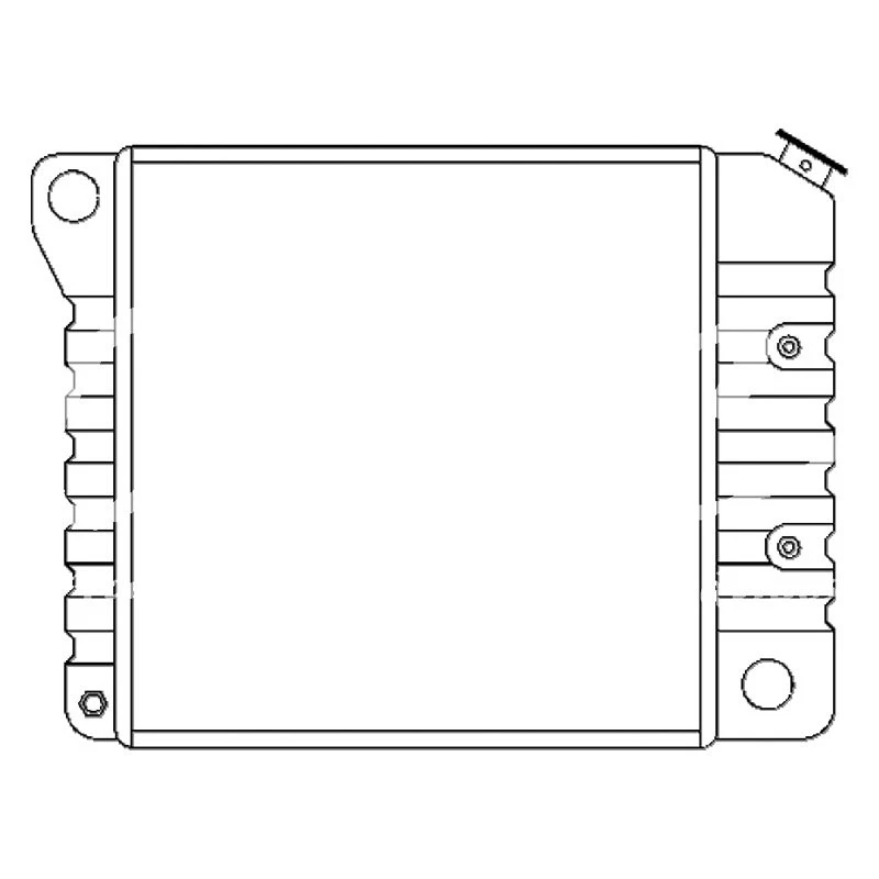 For Chevy Impala 80-85 OSC Heat Transfer Products 569 Engine Coolant Radiator - Изображение 1 из 1