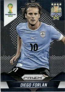 2014 Panini Prizm FIFA World Cup Brazil Diego Forlan Uruguay #192 - Picture 1 of 2