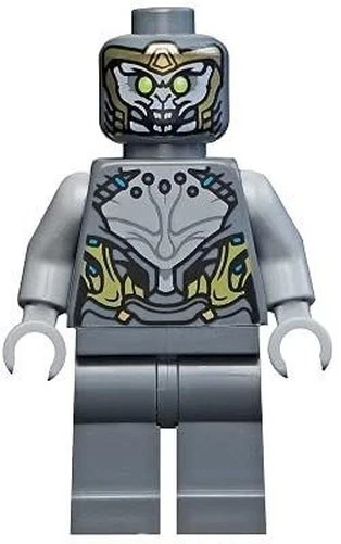 LEGO Marvel Super Heroes Chitauri Grigio Scuro Minifigure Da 76192 - Immagine 1 di 1