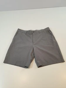 Adidas Ultimate 365 Shorts Men's 36 Gray Herringbone Golf Athletic Performance - Picture 1 of 14