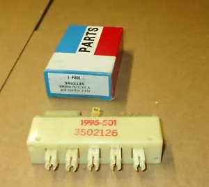 NOS Mopar 3502126 C-body a/c & heater switch 1972 1973 Chrysler, Fury, Imperial - Picture 1 of 2