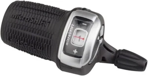 microSHIFT DS85 Left Twist Shifter, Triple, Optical Gear Indicator, Shimano Comp - Picture 1 of 1
