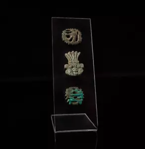 Egyptian Pendant of Bes and Two Eyes of Horus - Picture 1 of 5